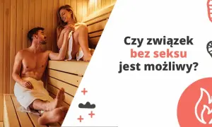 Para w saunie, dyskutująca o tym, czy biały związek jest możliwy.