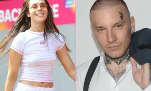 Smolasty i Blanka, uśmiechnięta artystka w okularach i raper z tatuażami, prezentują swoje stylizacje.