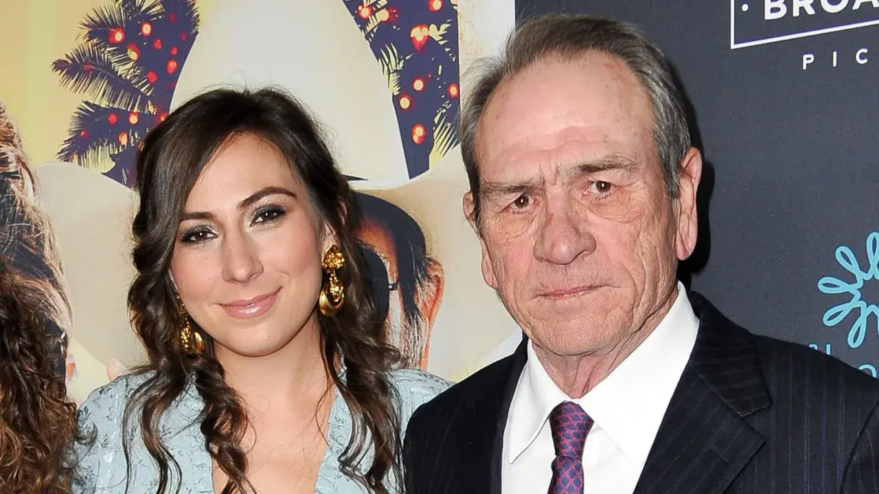 Tommy Lee Jones z żoną na premierze filmu.